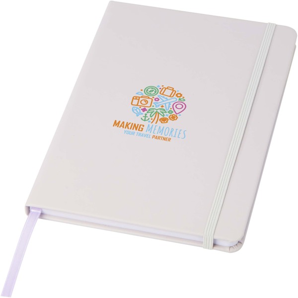 Carnet de notes A5 Spectrum à couverture rigide - Lilas