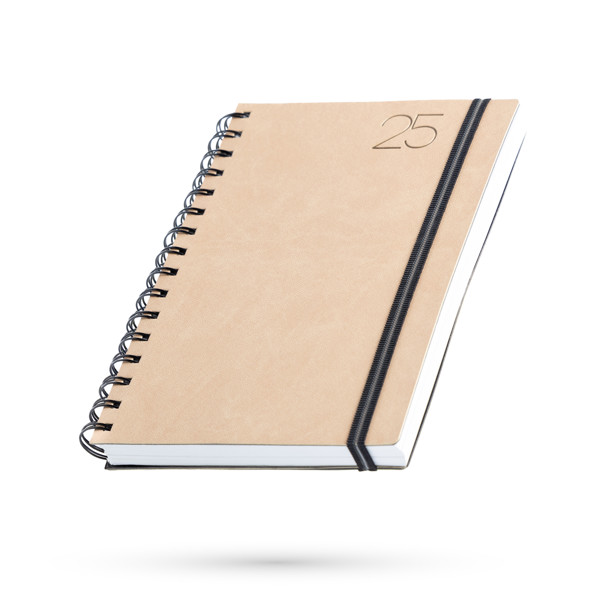 Agenda Quotidienne A5 - New York - Beige