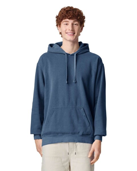 Adult Hooded Sweatshirt - Denim / XL