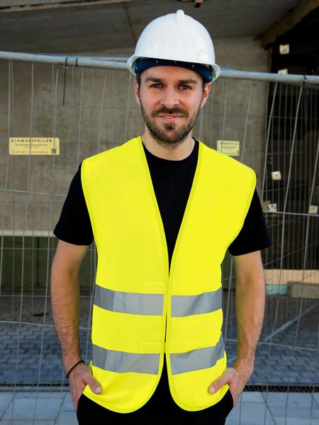 "Passau" Safety Vest - White / 3X/4X