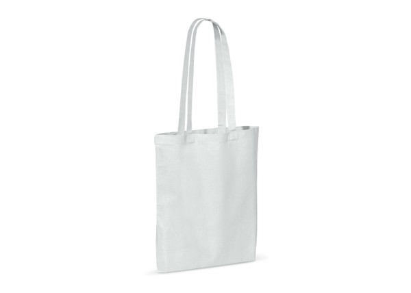 Recycled cotton bag 140g/m² 38x42cm - White