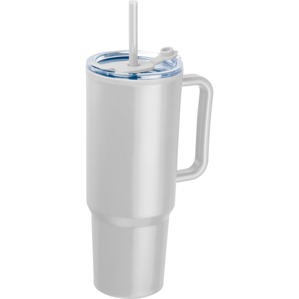 XXL drinking cup, 1200ml TEODORA - White
