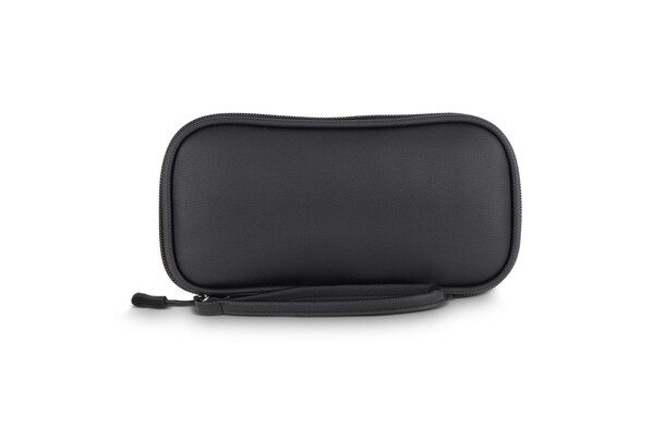 Sac organiseur Kyra 210D en rPET enduit PU 20 x 11,5 x 2 cm - Noir