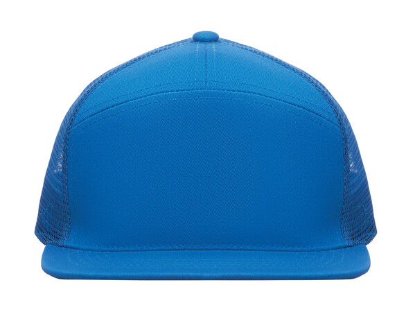 Casquette visière plate 7 pans Bead - Bleu Royal