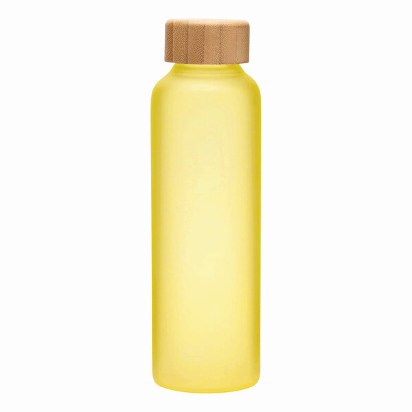 Glass Bottle Take Frosty - Yellow