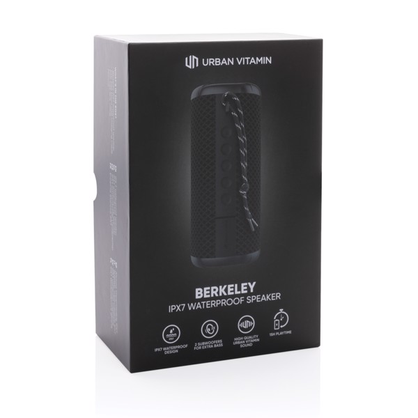 Zvočnik Urban Vitamin Berkeley, IPX7, moč 10 W