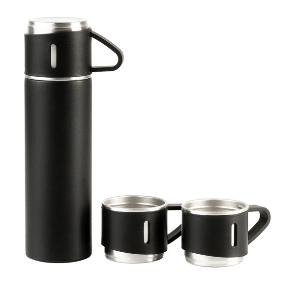 500 ml Attu vacuum flask set - Black