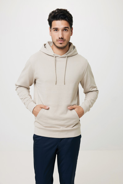 Sweat à capuche en coton recyclé Iqoniq Jasper - Desert / XS