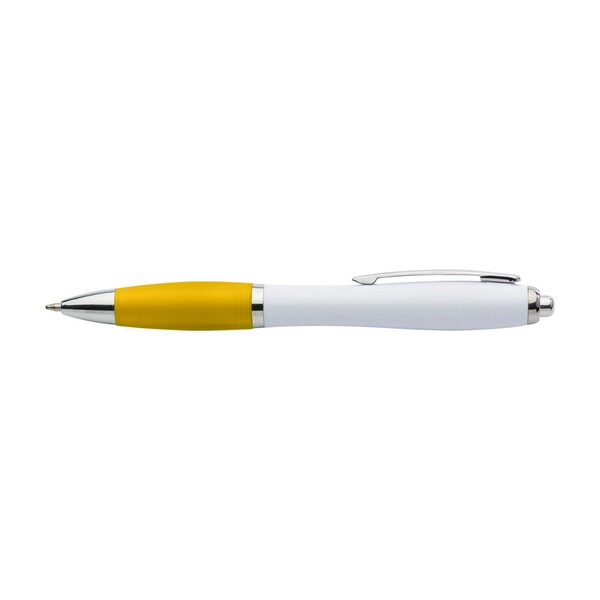 Stylo Swansea | Prise caoutchoutée - jaune
