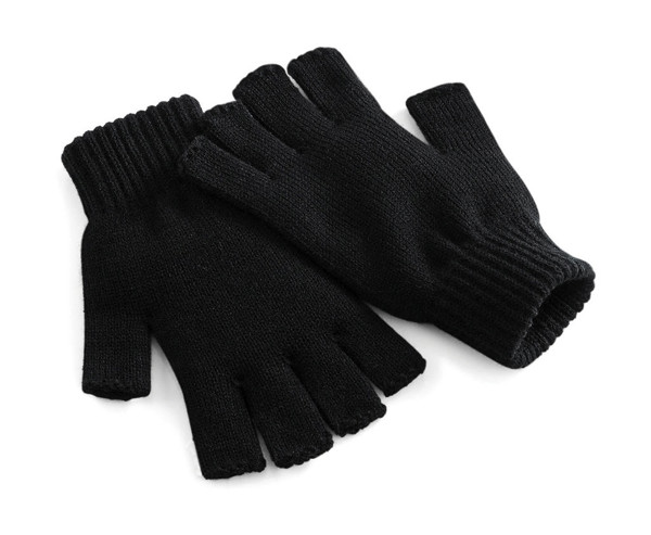 Fingerless Gloves - Black / L/XL