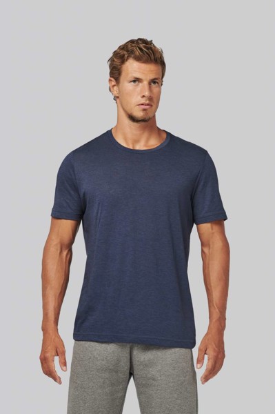 Triblend Sports T-Shirt - White / 3XL