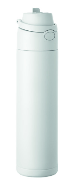 Double wall bottle 500 ml Toien Two - White