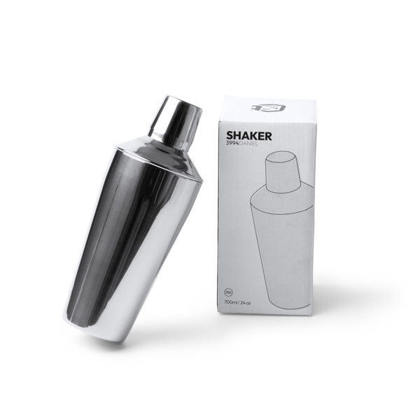 Coctelera personalizada de acero inoxidable 700 ml con cierre antigoteo
