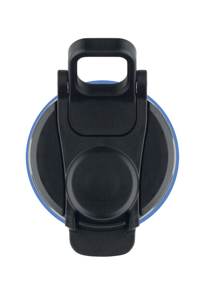 Bouteille de sport en silicone Lett - Bleu Royal