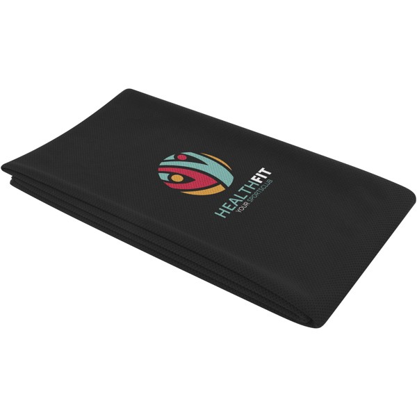 Aasciugamano sportivo 70 x 140 cm Althea - Nero