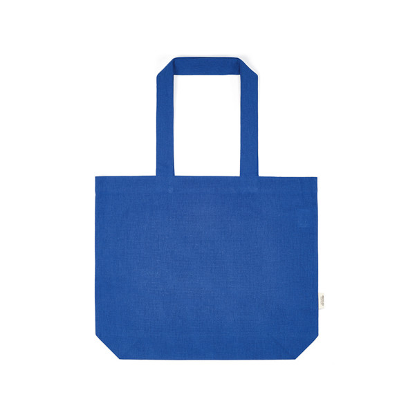 Blanc Tote Bag - Bleu royal