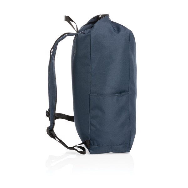 Sac à dos rolltop en rPET Impact AWARE™ - Bleu Marine