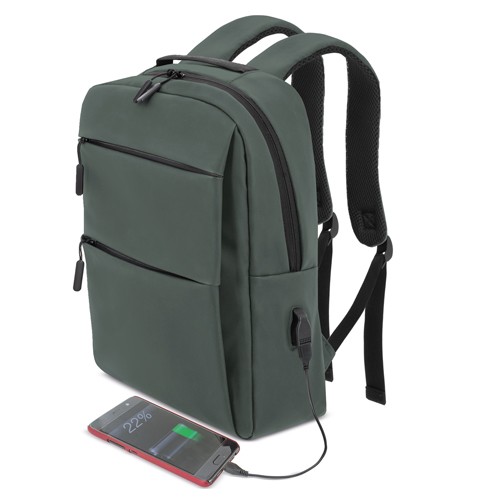 MOCHILA PARA PORTÁTIL SOFT-TOUCH "DAVIS PU" -