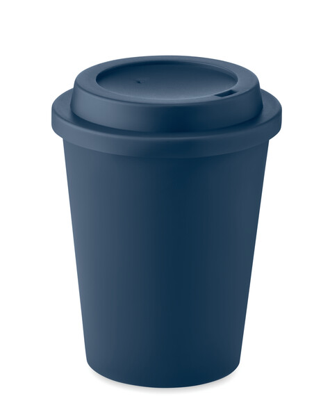 Gobelet double paroi PP 300 ml Nola - Bleu Marine