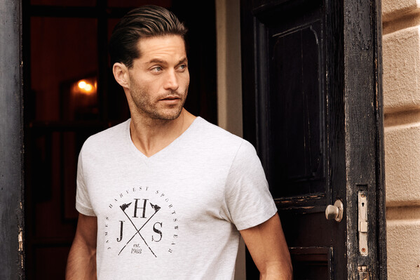 Harvest American V T-shirt White M