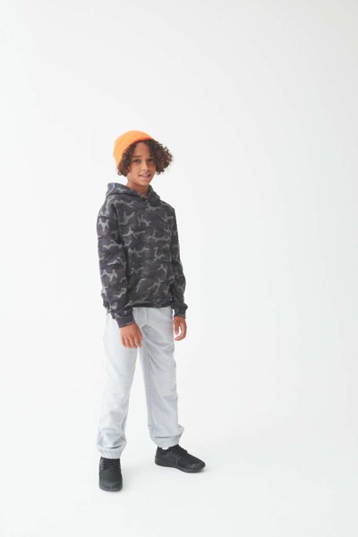 Kids Camo Hoodie - Green Camo / XS