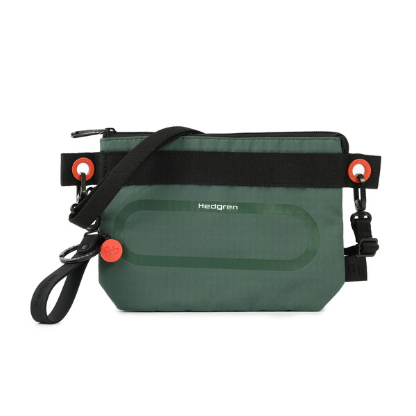 ICHI S | Geantă mică crossbody + RFID - Hedgren - Duck Green