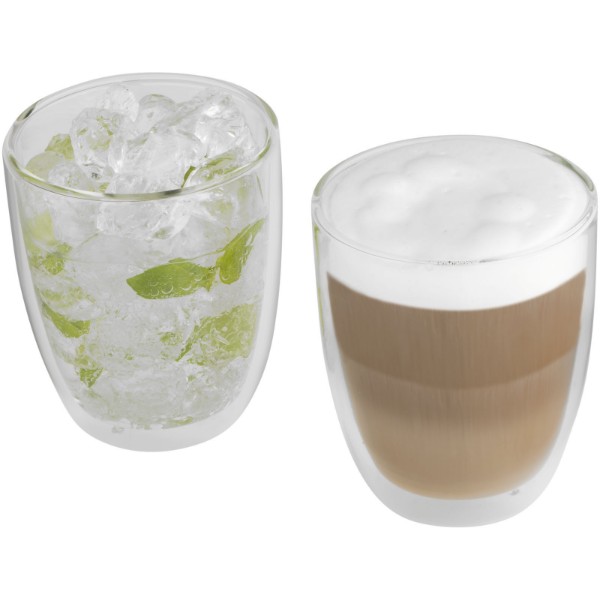 Boda sæt med 2 glas
