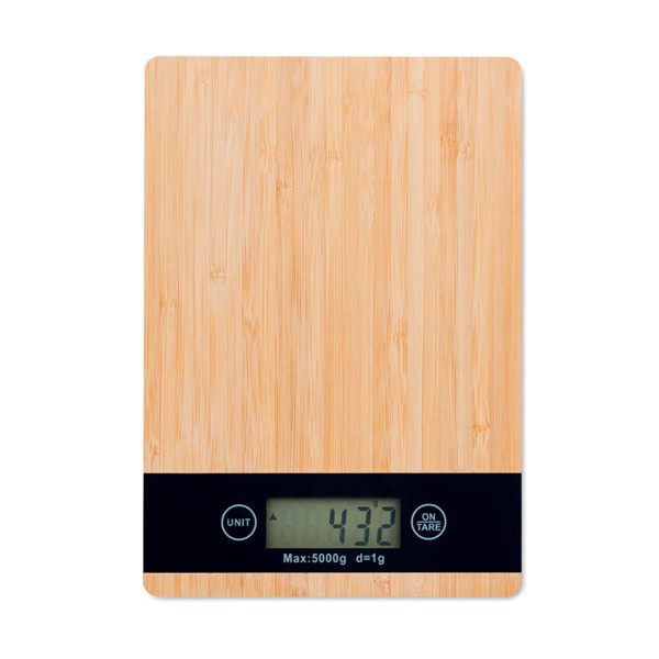 MB - Bamboo digital kitchen scales Precise