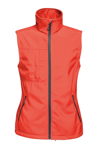 Octagon Ii 3 Layer Printable Softshell Bodywarmer - Classic Red / Black / XL