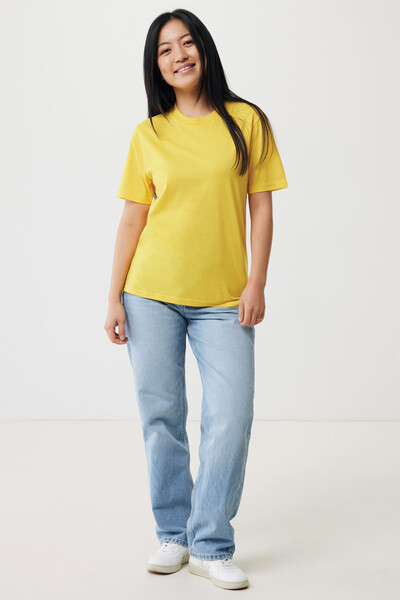 T-shirt léger en coton recyclé Iqoniq Sierra - Jaune / XS