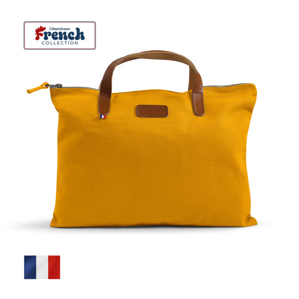 Sacoche zip Bio360 CANCAN - JAUNE