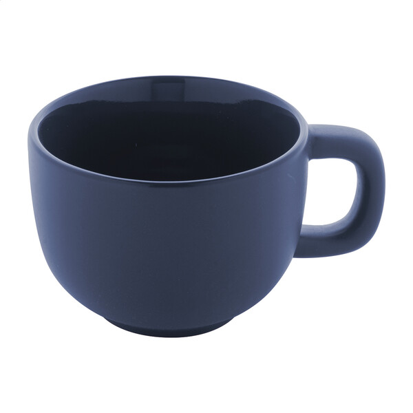 Zestaw filiżanek do cappuccino Caturra Plus - Ciemnoniebieski