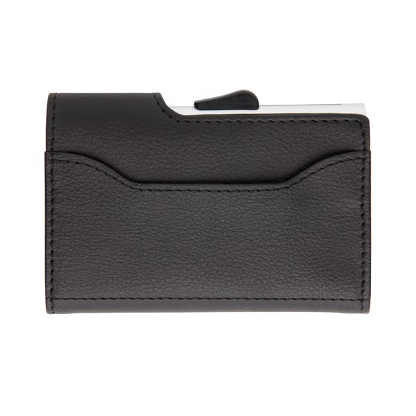 C-Secure RFID card holder & wallet - Black / Silver