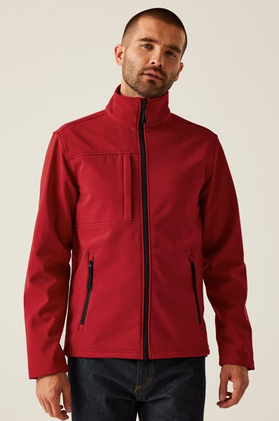 Men's Octagon Ii Printable 3 Layer Membrane Softshell - White / Light Steel / S