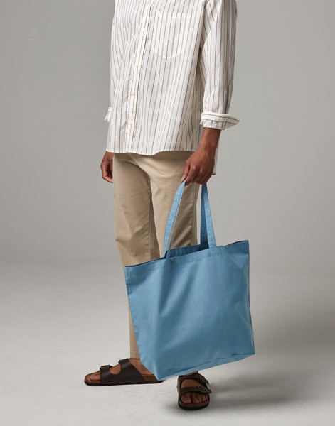 Organic Natural Dyed Maxi Bag For Life - Myrobalan Stone / ONE SIZE