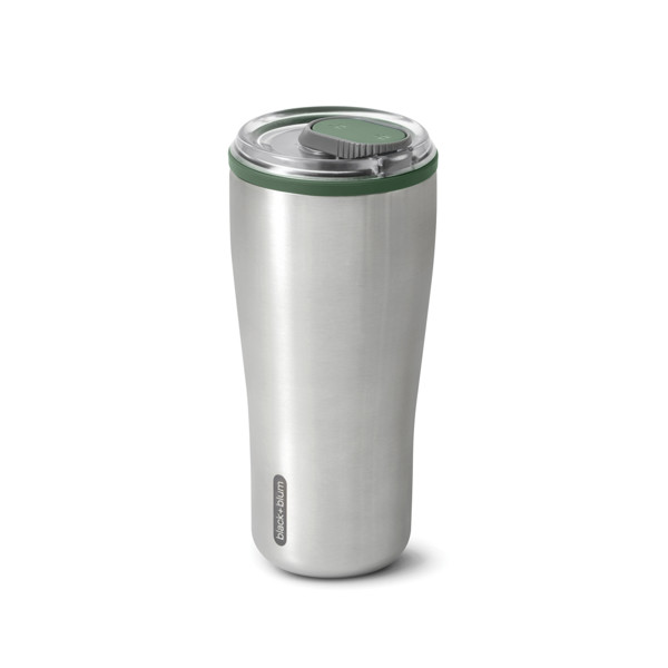 Cestovní nerezový termo hrnek 600ml Black+Blum - Olivově Zelená