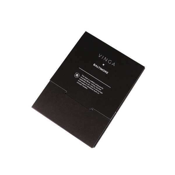 Vinga Baltimore passport holder, RFID,RCS recycled - Greige