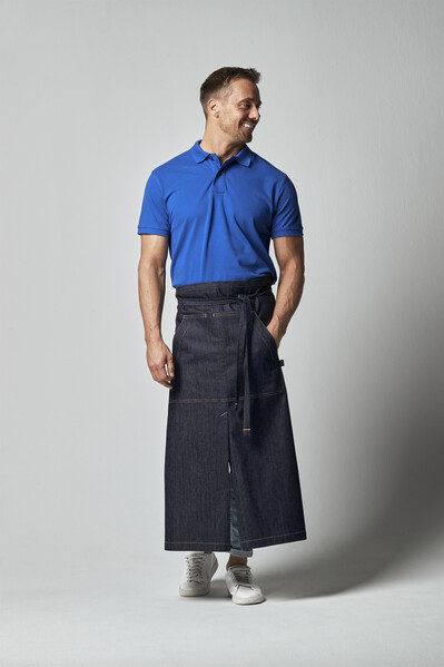 Cottover Gots Waist Apron Long black ONE