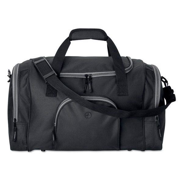 Sports bag in 600D Leis - Black