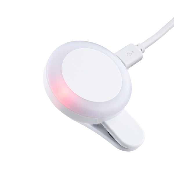 Lampe à Selfie Rechargeable BREVARD - blanc