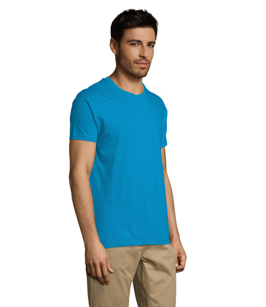 REGENT T-shirt unissex 150g - Aqua4XL