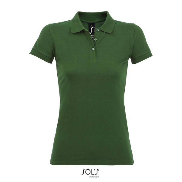 PERFECT POLO SENHORA 180g Perfect Women - Verde Garrafa EscuroXXL