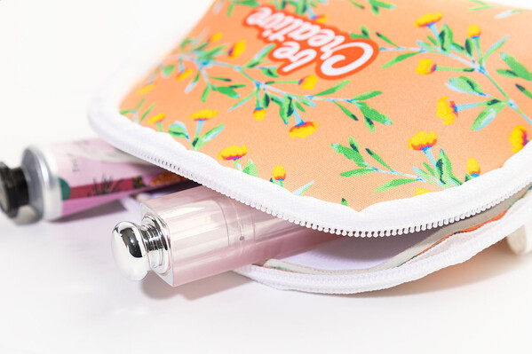 Custom Rpet Cosmetic Bag CreaBeauty Soft S - White