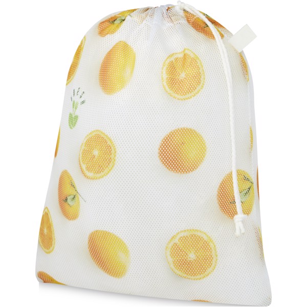 Sac de courses en polyester recyclé de 25 x 32 cm à sublimation