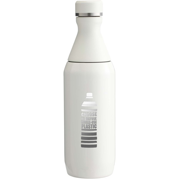 Fľaša na vodu Stanley All Day Slim 350 ml - Krém