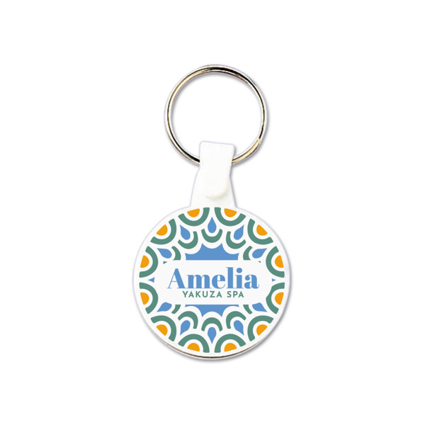 FLEXIBLE PLASTIC KEY-RING