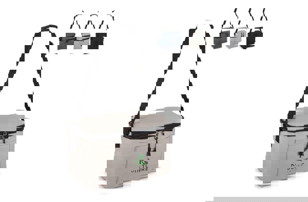 R-PET 600D 6 can Cooler bag 25 x 14.5 x 15.5 cm 5 L - Grey