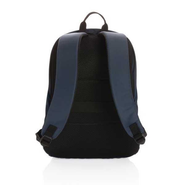 Sac à dos antivol en rPET Impact AWARE™ - Bleu Marine