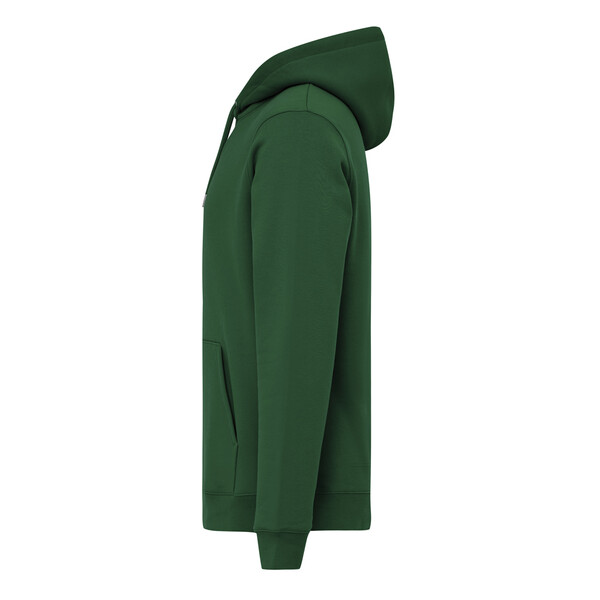 Mikina s kapucí IQONIQ Joshua z recyklované bavlny - Forest Green / XL