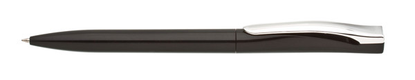 Bona plastic ballpoint pen, rotation mechanism - Black